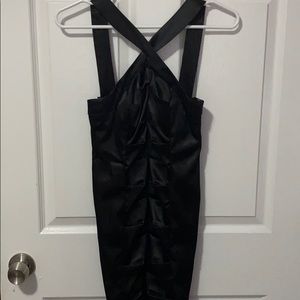 Black cocktail dress